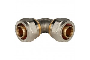 STOUT Угольник  90° 26х26 для металлопластиковых труб винтовой