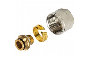 STOUT Переходник компрессионный (евроконус) 20x3/4 В. (2.0мм) PEX/Pert