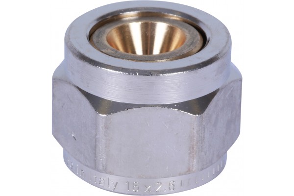 STOUT Переходник компрессионный (евроконус) 16x1/2 В. (2.6мм) PEX/Pert