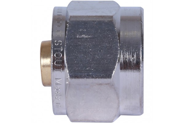 STOUT Переходник компрессионный (евроконус) 16x1/2 В. (2.6мм) PEX/Pert