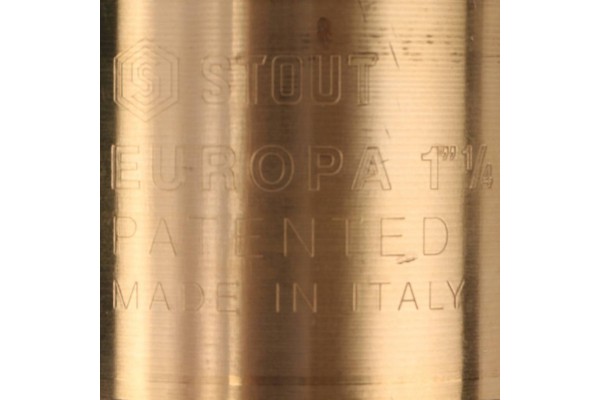 STOUT 1 1/4 Клапан обратный пружинный муфтовый с металлическим седлом