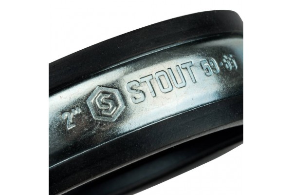 STOUT Хомут для труб с гайкой 2(59-65)
