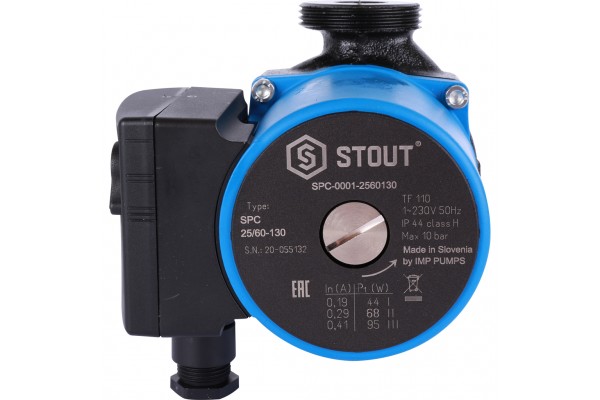 STOUT Насос циркуляционный 25/60-130