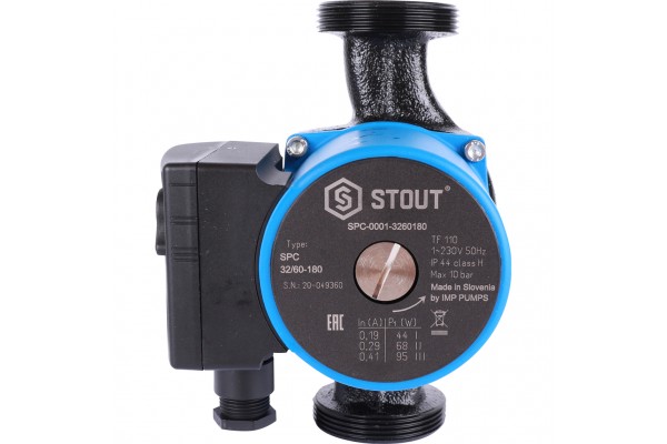 STOUT Насос циркуляционный 32/60-180