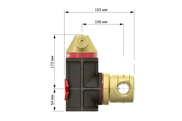 Flamco Сепаратор воздуха Flamcovent Smart 1 1/2