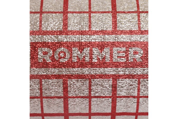 ROMMER Подложка для теплого пола 3 мм / длина 25 м, 30 м2