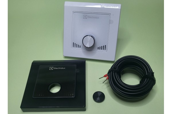 Терморегулятор Electrolux ETS-16 Wi-Fi проводной, программируемый, белый/черный