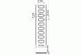 Walraven Монтажная лента BIS IKS-2000 (нерж.) 13x04 мм бокс 20 м