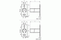 Walraven Консоль BIS RapidRail WM2 (BUP) 30x30x2 мм 500 мм