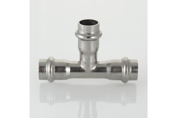 Valtec тройник переходной ВН 28x28x22 пресс нерж