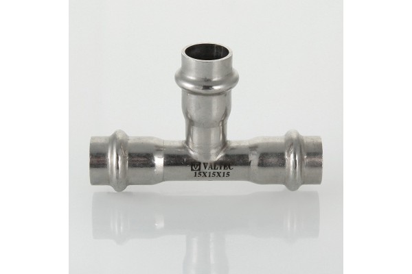 Valtec тройник переходной ВН 28x22x22 пресс нерж