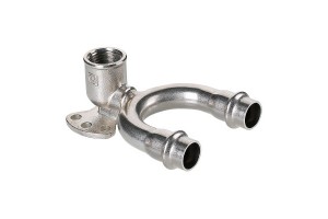 Valtec угольник с креплением, водорозетка ВН 15x1/2