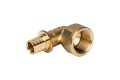 Elsen Угольник переходной 25x3/4 В. аксиальный PEX, латунь