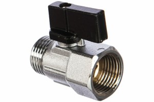 ELSEN Кран шаровой MINI прямой 1/8 1/8 НВ ручка-бабочка