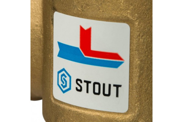 SVM-0030-325508 STOUT Термостатический смесительный клапан G 1