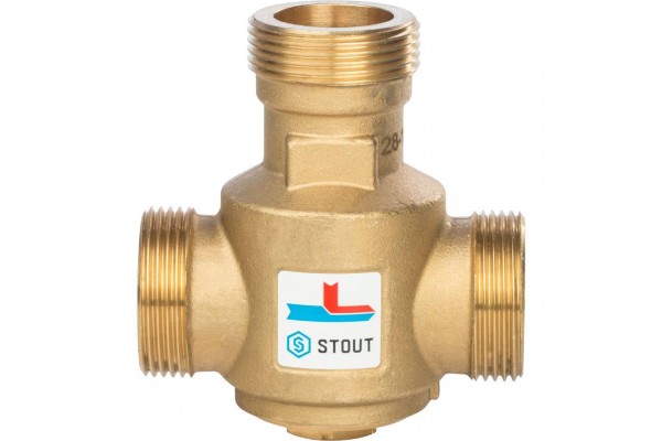 SVM-0030-325508 STOUT Термостатический смесительный клапан G 1