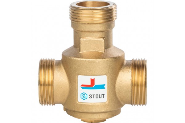 SVM-0030-325508 STOUT Термостатический смесительный клапан G 1