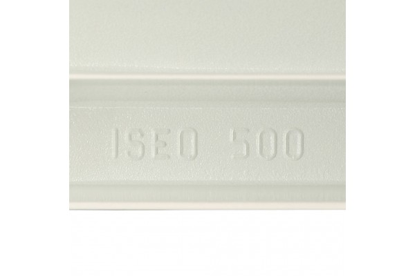 Global ISEO 500 14 секций радиатор алюминиевый боковое подключение (белый RAL 9010)