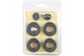 011046 07 Global KIT 1/2 Присоединительный набор для радиатора (цвет cod.07 grigio scuro opaco mettalizzato 2748 (черный))