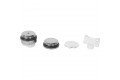 011046 07 Global KIT 1/2 Присоединительный набор для радиатора (цвет cod.07 grigio scuro opaco mettalizzato 2748 (черный))