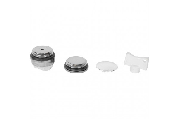 011046 07 Global KIT 1/2 Присоединительный набор для радиатора (цвет cod.07 grigio scuro opaco mettalizzato 2748 (черный))
