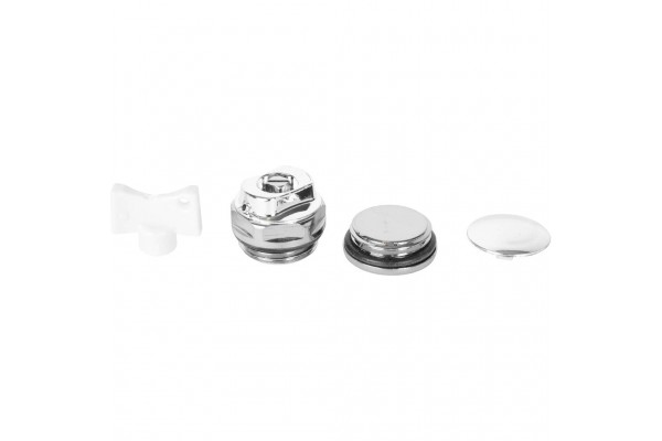 011046 08 Global KIT 1/2 Присоединительный набор для радиатора (цвет cod.08 grigio argento opaco metallizzato 2676 (серый))