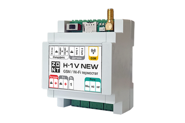 Отопительный термостат ZONT H-1V NEW GSM/Wi-Fi удаленное управление котлом