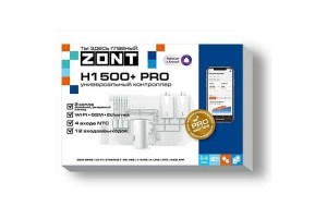 Универсальный контроллер ZONT H1500+ PRO, удаленное управление отоплением