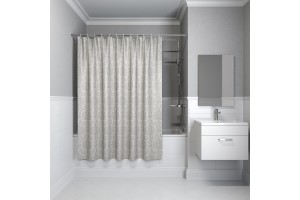 Штора для ванной комнаты IDDIS Decor 180*180см полиэстер