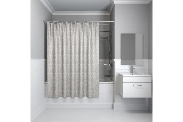 Штора для ванной комнаты IDDIS Decor 180*180см полиэстер