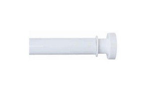Карниз для ванной комнаты IDDIS 110-200 см белый (010A200I14)