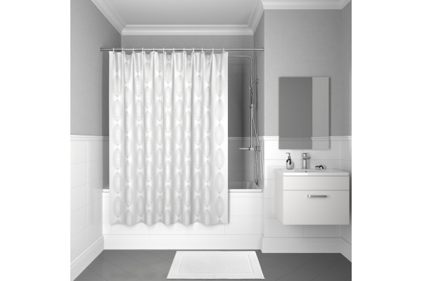 Штора для ванной комнаты 200*180 IDDIS Decor