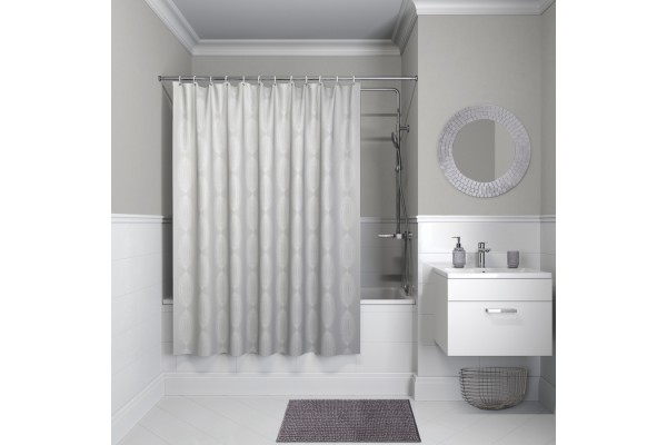 Штора для ванной комнаты 200*180 IDDIS Decor