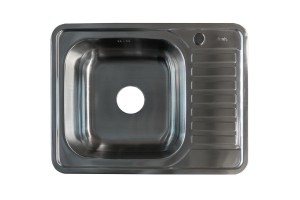 Мойка IDDIS Basic нержавеющая сталь сатин чаша слева 650*500