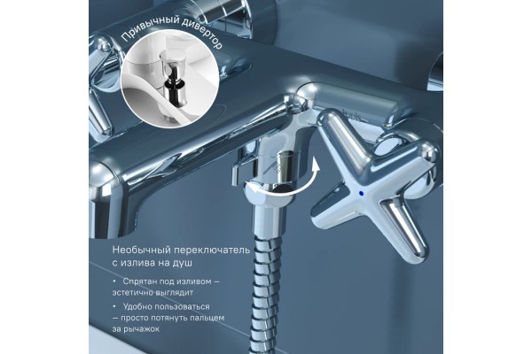 Смеситель для ванны IDDIS Acros