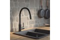 Смеситель для кухни IDDIS Kitchen 360 черный матовый