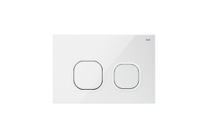 Клавиша смыва IDDIS белая Uniglass 001