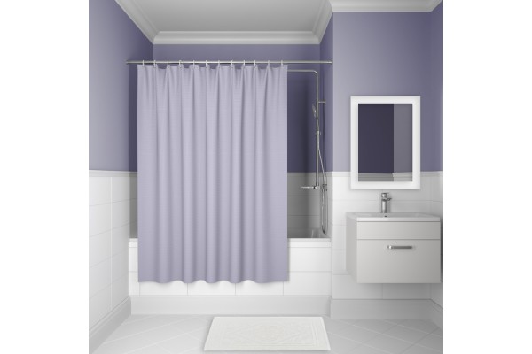 Штора для ванной комнаты, 180*200см, Полиэстер, IDDIS, D26P218i11
