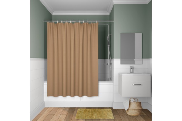 Штора для ванной комнаты, 180*200см, Полиэстер, IDDIS, D27P218i11