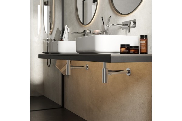 Бутылочный сифон IDDIS для умывальника Optima Home
