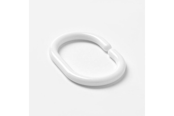 Набор колец для шторы в ванную комнату IDDIS Rings