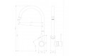 Смеситель для кухонной мойки Lemark Comfort  (LM3072C	)