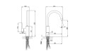 Смеситель для кухни Lemark Comfort ( LM3073C)