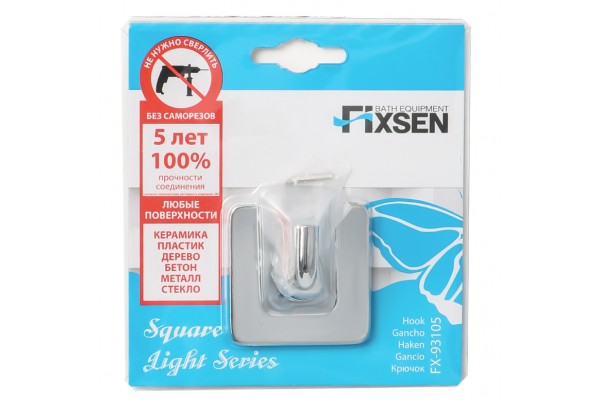 Крючок FIXSEN Square одинарный