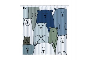 Шторка для ванной FIXSEN BEAR