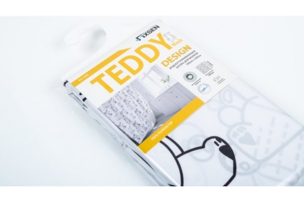 Шторка для ванной Fixsen Teddy Wash