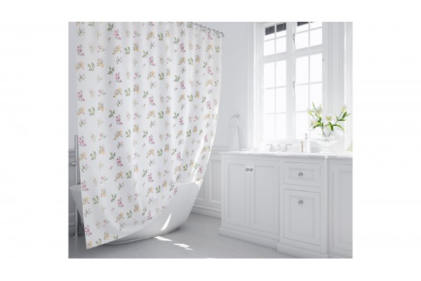 Штора для ванной Fixsen Design  Flora