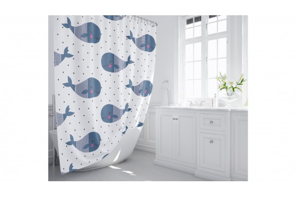Штора для ванной Fixsen Design  Drop