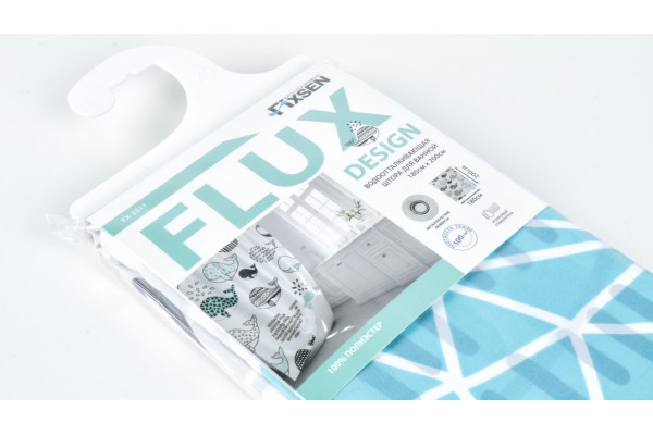 Штора для ванной Fixsen Design  Flux