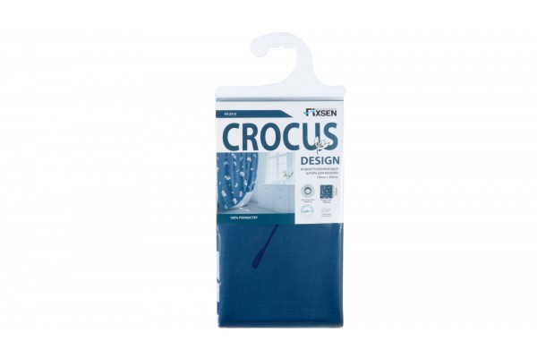 Штора для ванной Fixsen Crocus